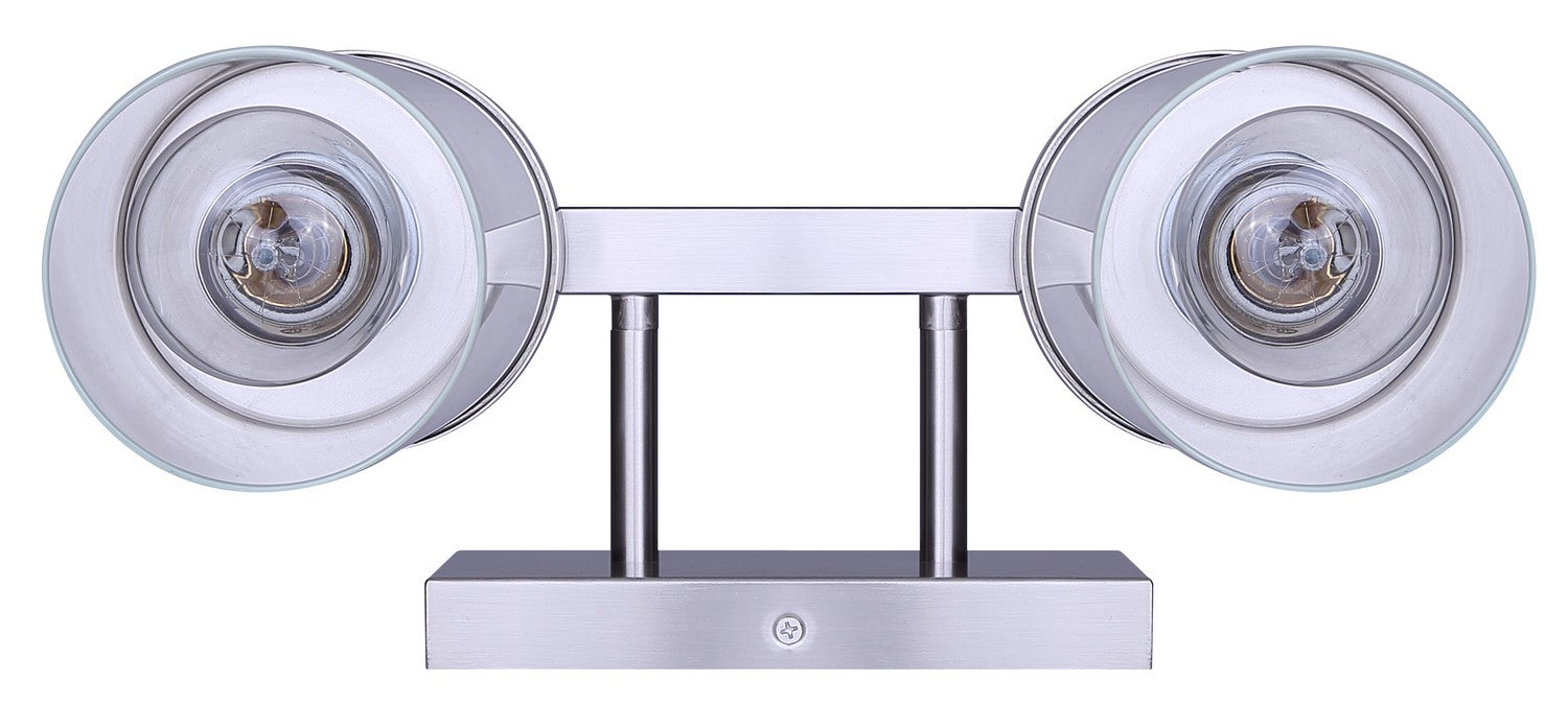 Canarm - IVL1234A02BN - Two Light Vanity - Britton - Brushed Nickel