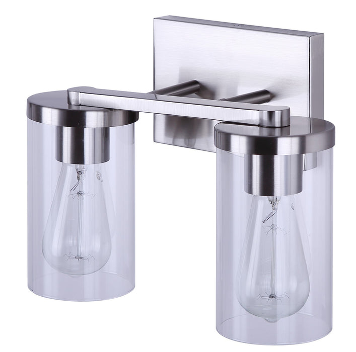 Canarm - IVL1234A02BN - Two Light Vanity - Britton - Brushed Nickel