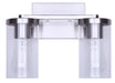 Canarm - IVL1234A02BN - Two Light Vanity - Britton - Brushed Nickel
