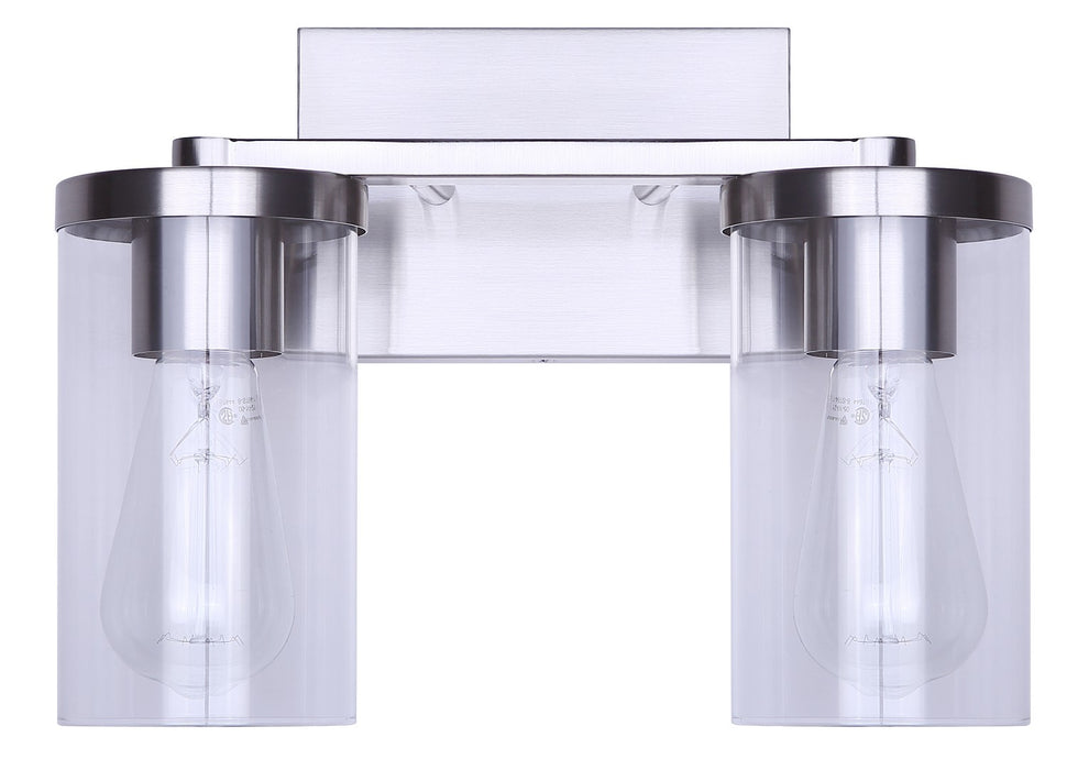 Canarm - IVL1234A02BN - Two Light Vanity - Britton - Brushed Nickel