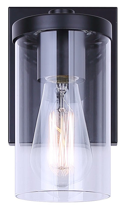 Canarm - IVL1234A01BK - One Light Vanity - Britton - Matte Black