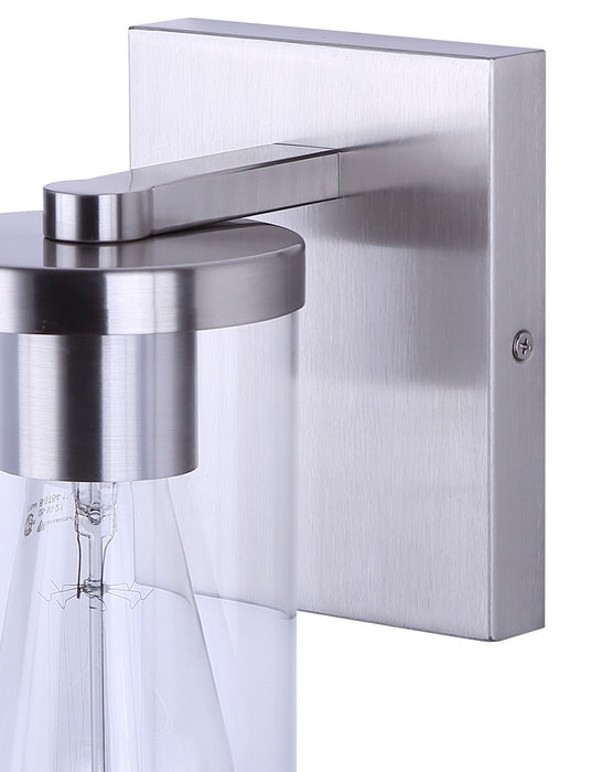 Canarm - IVL1234A01BN - One Light Vanity - Britton - Brushed Nickel