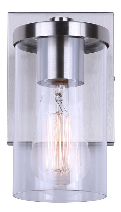 Canarm - IVL1234A01BN - One Light Vanity - Britton - Brushed Nickel