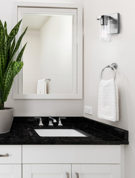 Canarm - IVL1234A01BN - One Light Vanity - Britton - Brushed Nickel