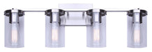 Canarm - IVL1234A04BN - Four Light Vanity - Britton - Brushed Nickel