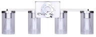 Canarm - IVL1234A04BN - Four Light Vanity - Britton - Brushed Nickel