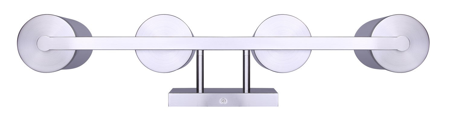 Canarm - IVL1234A04BN - Four Light Vanity - Britton - Brushed Nickel