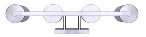 Canarm - IVL1234A04BN - Four Light Vanity - Britton - Brushed Nickel