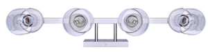 Canarm - IVL1234A04BN - Four Light Vanity - Britton - Brushed Nickel