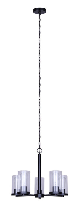 Canarm - ICH1234A05BK - Five Light Chandelier - Britton - Matte Black