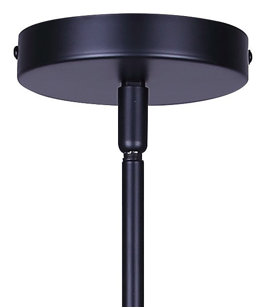 Canarm - IPL1234A01BK - One Light Pendant - Britton - Matte Black