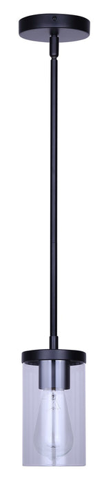 Canarm - IPL1234A01BK - One Light Pendant - Britton - Matte Black