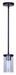 Canarm - IPL1234A01BK - One Light Pendant - Britton - Matte Black