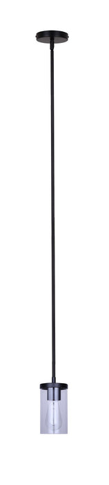 Canarm - IPL1234A01BK - One Light Pendant - Britton - Matte Black