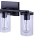 Canarm - IVL1234A03BK - Three Light Vanity - Britton - Matte Black