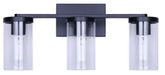 Canarm - IVL1234A03BK - Three Light Vanity - Britton - Matte Black