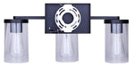 Canarm - IVL1234A03BK - Three Light Vanity - Britton - Matte Black