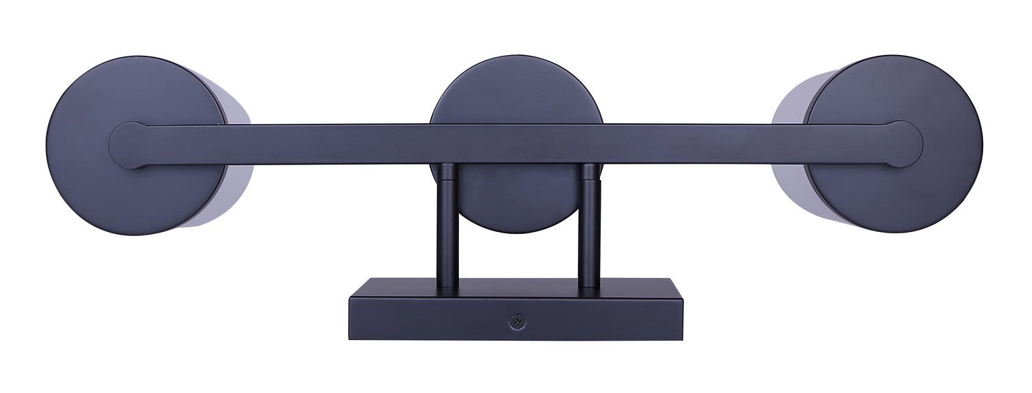 Canarm - IVL1234A03BK - Three Light Vanity - Britton - Matte Black
