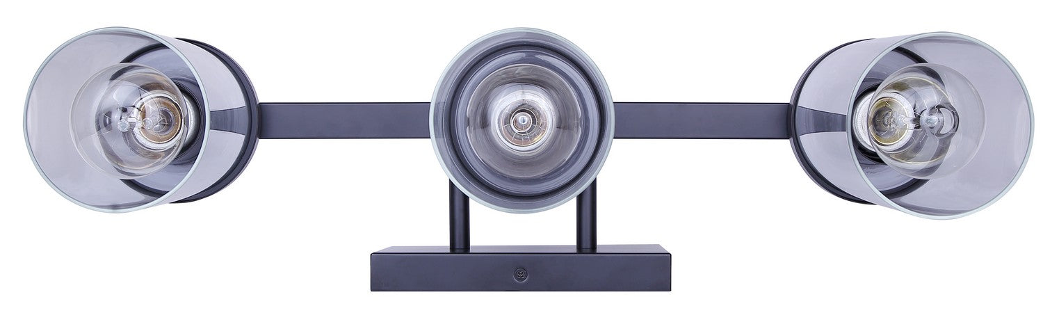 Canarm - IVL1234A03BK - Three Light Vanity - Britton - Matte Black