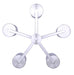 Canarm - ICH1234A05BN - Five Light Chandelier - Britton - Brushed Nickel