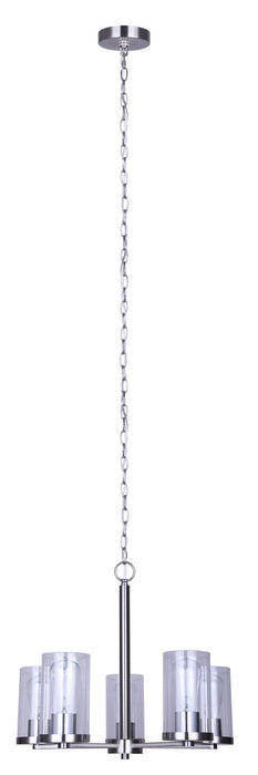 Canarm - ICH1234A05BN - Five Light Chandelier - Britton - Brushed Nickel