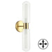 Dainolite Ltd - BBA-192W-AGB - Two Light Wall Sconce - Balbina - Aged Brass
