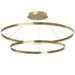 Dainolite Ltd - CIR-3397C-5CCT-AGB - LED Chandelier - Circulo - Aged Brass