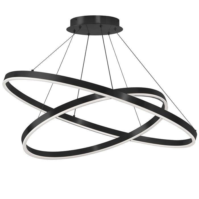 Dainolite Ltd - CIR-3397C-5CCT-MB - LED Chandelier - Circulo - Matte Black