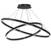 Dainolite Ltd - CIR-3397C-5CCT-MB - LED Chandelier - Circulo - Matte Black