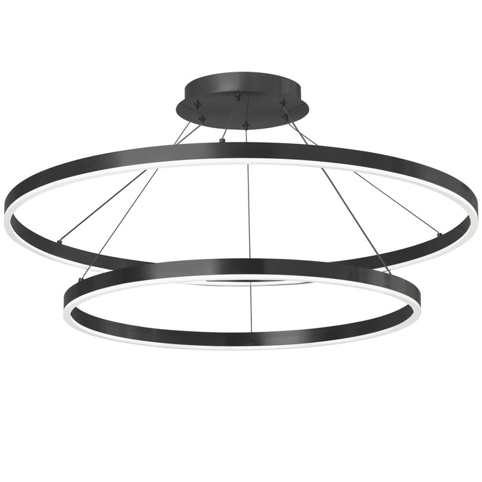 Dainolite Ltd - CIR-3397C-5CCT-MB - LED Chandelier - Circulo - Matte Black