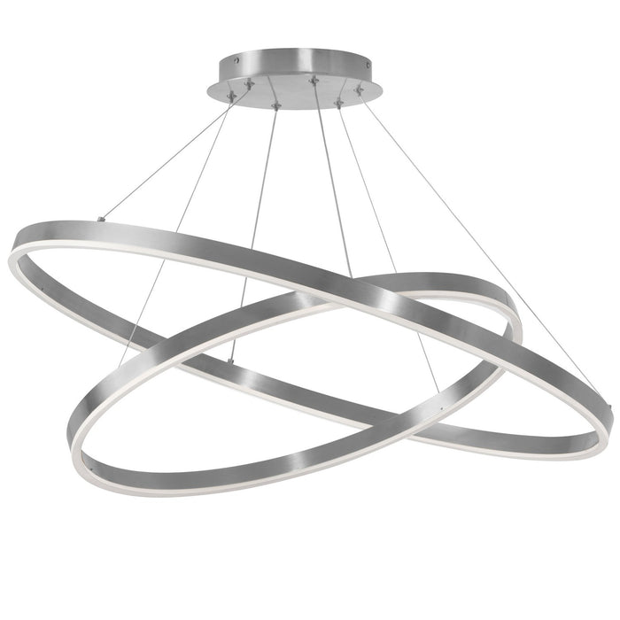 Dainolite Ltd - CIR-3397C-5CCT-SV - LED Chandelier - Circulo - Silver