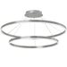 Dainolite Ltd - CIR-3397C-5CCT-SV - LED Chandelier - Circulo - Silver