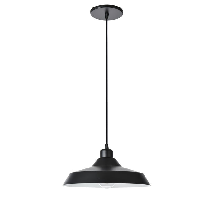Dainolite Ltd - OLY-121P-MB - One Light Pendant - Olya - Matte Black