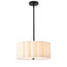 Dainolite Ltd - PCA-163P-MB-FX - Three Light Pendant - Pacifica - Flax