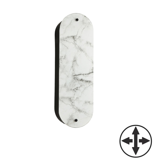 Dainolite Ltd - PSC-162W-MB - Two Light Wall Sconce - Pascal - Alabaster