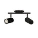 Dainolite Ltd - TAY-122SF-MB - Two Light Track Light - Taylor - Matte Black