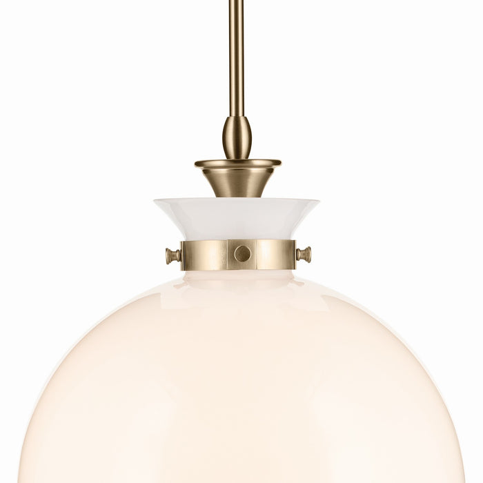 Kichler - 52779CPZ - One Light Pendant - Laria - Champagne Bronze