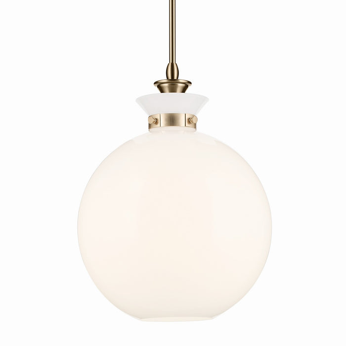 Kichler - 52779CPZ - One Light Pendant - Laria - Champagne Bronze