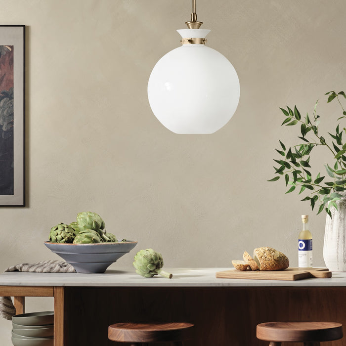Kichler - 52779CPZ - One Light Pendant - Laria - Champagne Bronze
