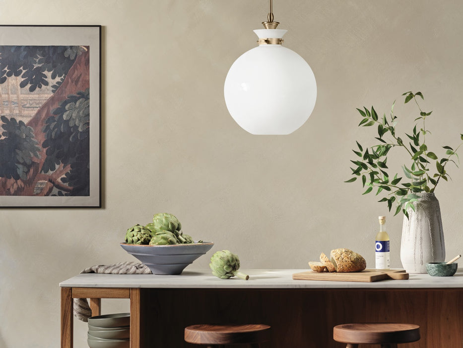 Kichler - 52779CPZ - One Light Pendant - Laria - Champagne Bronze