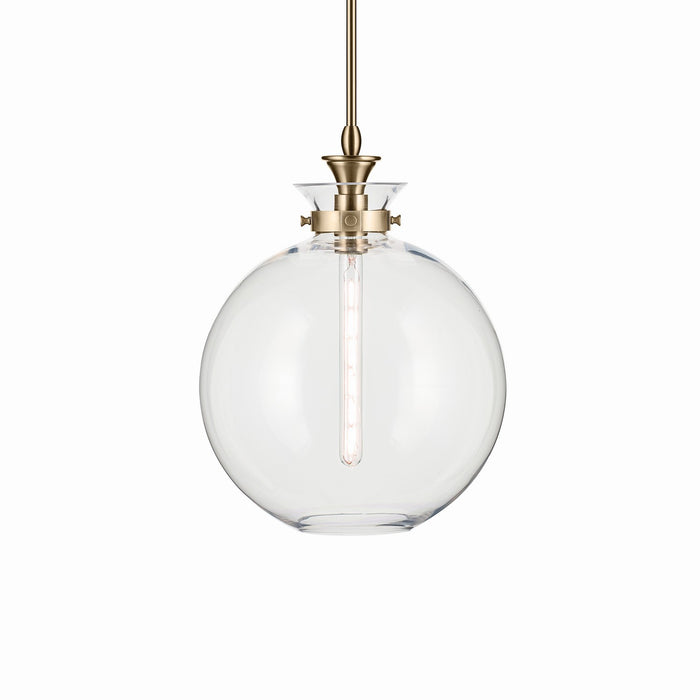 Kichler - 52779CPZCLR - One Light Pendant - Laria - Champagne Bronze