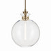 Kichler - 52779CPZCLR - One Light Pendant - Laria - Champagne Bronze
