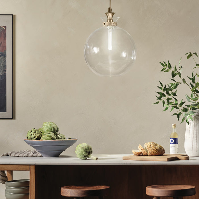 Kichler - 52779CPZCLR - One Light Pendant - Laria - Champagne Bronze