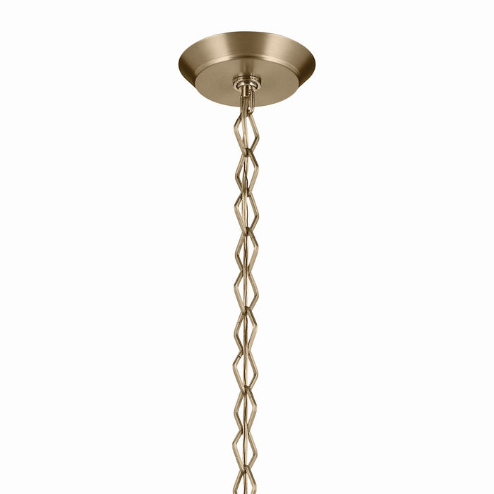 Kichler - 52783CPZ - One Light Pendant - Nella - Champagne Bronze