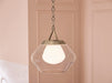Kichler - 52783CPZ - One Light Pendant - Nella - Champagne Bronze
