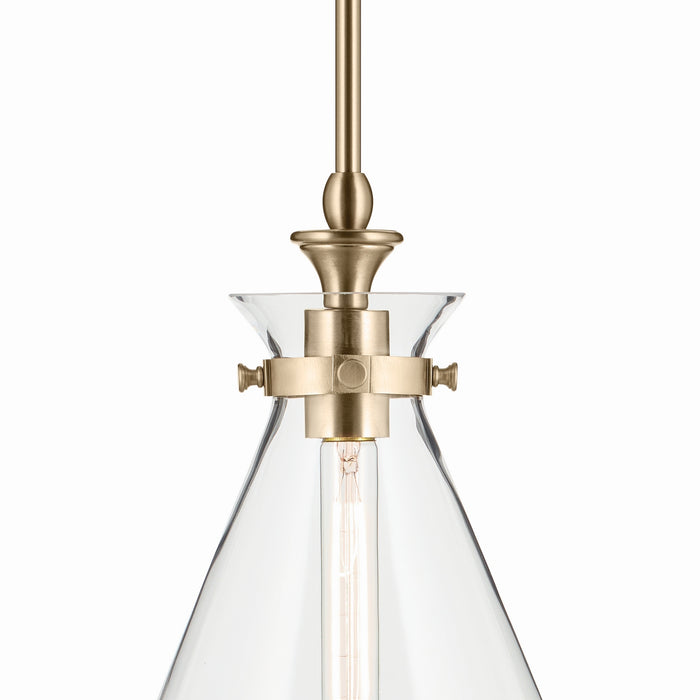 Kichler - 52774CPZCLR - One Light Pendant - Laria - Champagne Bronze