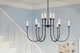 Kichler - 52759BKLED - LED Chandelier - Moraine - Black