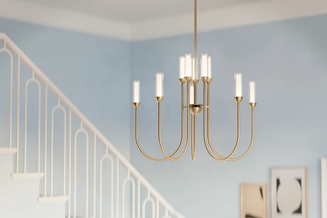 Kichler - 52757CPZLED - LED Chandelier - Moraine - Champagne Bronze