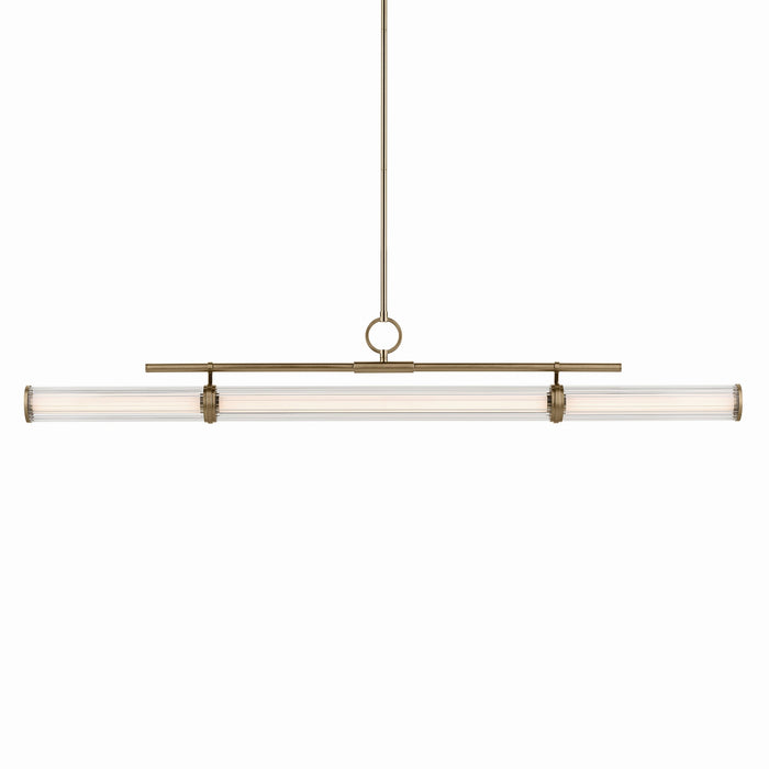 Kichler - 52754CPZLED - LED Linear Chandelier - Riven - Champagne Bronze