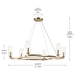 Kichler - 52771CPZ - Six Light Chandelier - Harpin - Champagne Bronze